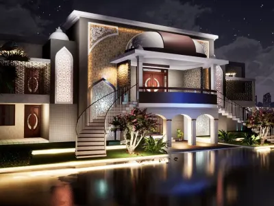 Marriage Hall 1 3D model