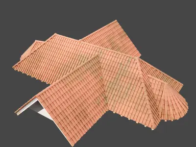 Realistic Roof Collections 35 3D model