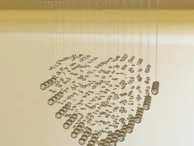 Modern Pendant Lamp 3D model