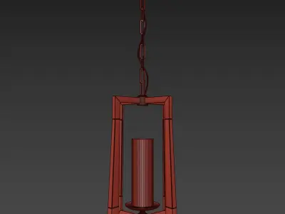 Thomas Pheasant Moderne Lantern 3D model