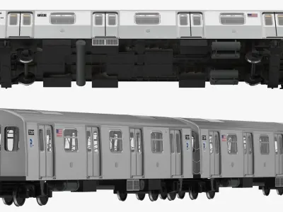  R160 New York City Subway Car 