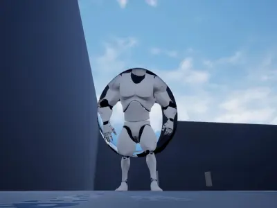 BigBlob the slime Low-poly 3D model
