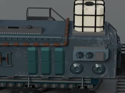 Explore ULT EX-6 Rover- 3D Vehicle 3D model