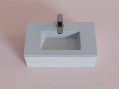 Bathroom Sink Free 3D model purchase