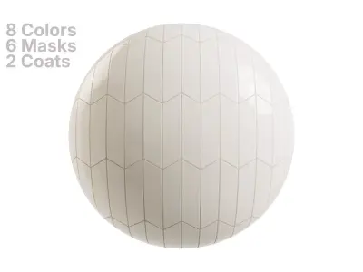 Chevron Tile in Vertical Layout Texture