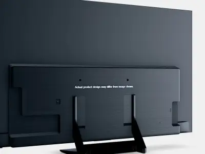 138 m S90D OLED 4K Smart TV 3D model