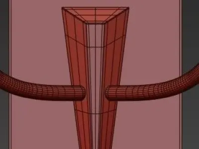 Lambert Contemporary wall sconces 3D model
