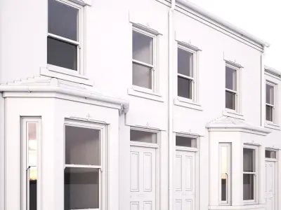 British House Godesdone Road 3D model