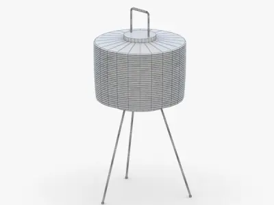 1459 - Floor Lamp Low-poly 3D model