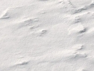 Snow 09 PBR Low-poly 3D model