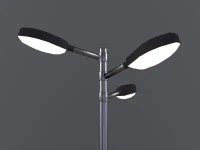 Street Light 3D Model Low-poly 3D model