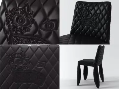 Monster chair 3D model