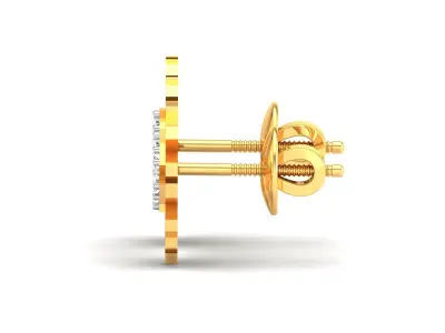 Earring 3Ddm stl obj fbx Render Details 3D print model shop