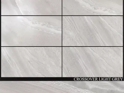 Decovita Crossover Light Grey 600x1200 3D model