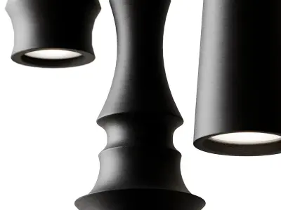 SLEND Pendant 01-02-03 from Bover 3D model