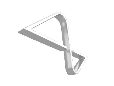 Neuralink Logo v1 006 Free low-poly 3D model