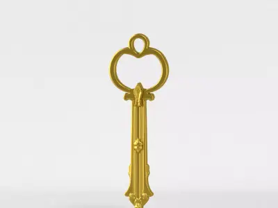 A Key 3D print model