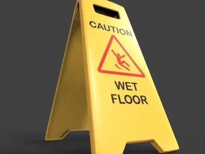 The Sign triangle 3D model
