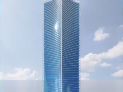 Parametric Building 1c6 3D model