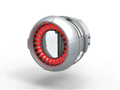 Hand cannon from Star Trek Discovery TV series 3D print model