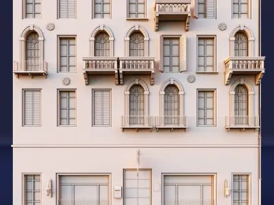 Venice Building 1 3D model