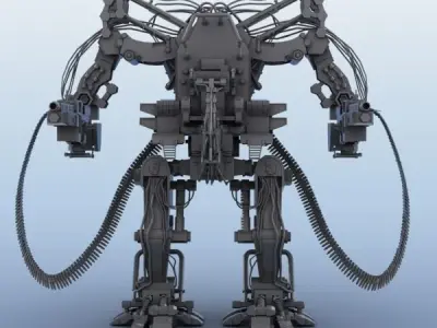 Robot 04 3D model