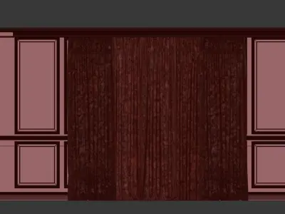 Curtain Set 32 3D model