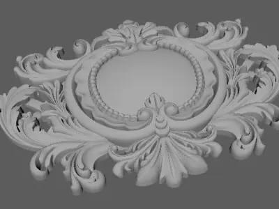 dekor ornament 3D model 150