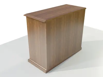 Classic Low Cabinet 3D model