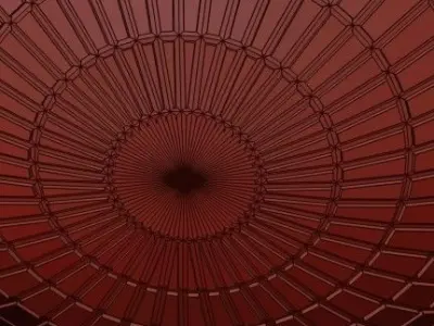 Mill Large Globe Lantern 3D model