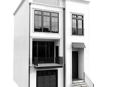 MODERN HOUSE NO38 A 3D model