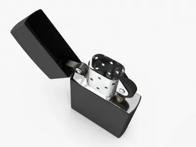 Zippo Lighter 3D model