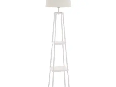 McCusker Tray Table Floor Lamp 3D model
