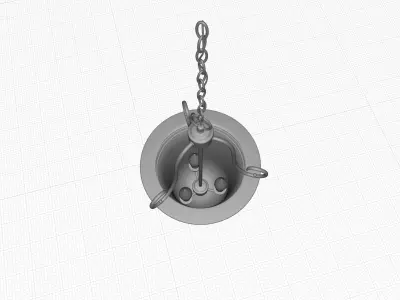 Cowger Lanterns Lights Foyer Pendant 3D model