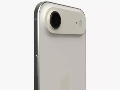 Apple iPhone Air Light Gold 3D model