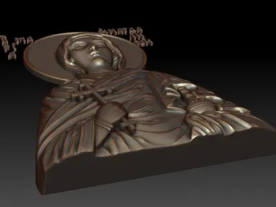 Mary Magdalene 3D print model