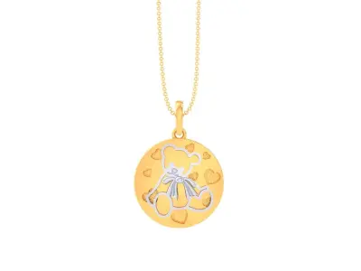 Kids Pendants 3dm STL OBJ FBX Renders Details 3D print model 12
