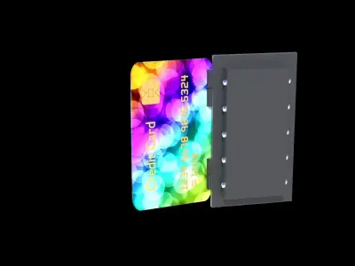 Credit Card Security Door 3D model