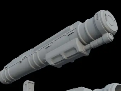 Sci-Fi RPG 3D model