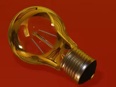 Incadascent Bulb 3D model