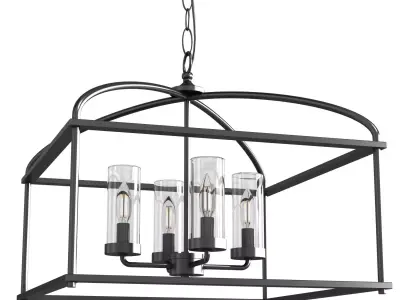 Progress Lighting Swansea  Chandelier 3D model