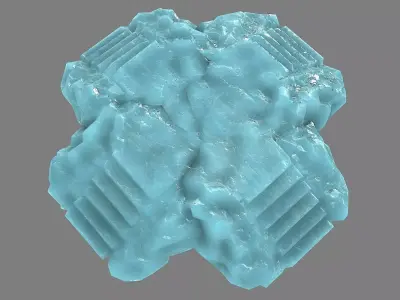 Staris Rock 11 Low-poly 3D model