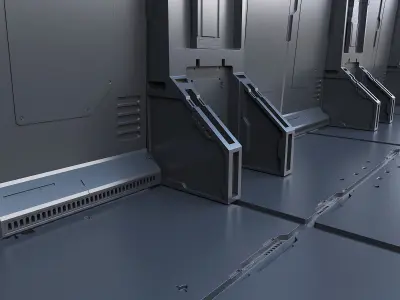 wall and flor asset V1 3D model