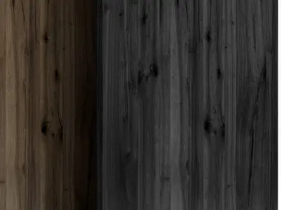 Walnut wood with 3 materials Texture