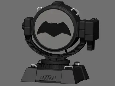 Signal Night Light Base for Batman - Superman  - Justice League 3D print model