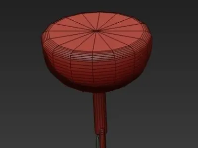 Granelle 6 Chandelier 3D model