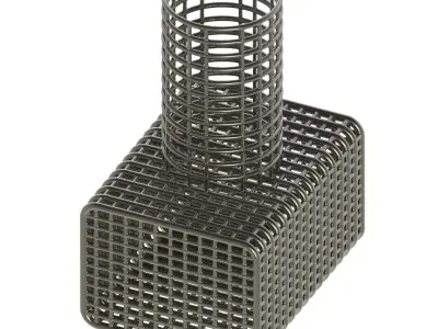 Premium Structural Footing 3D print model