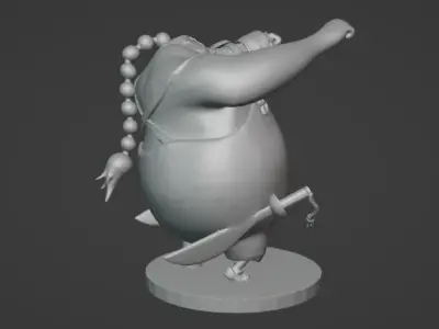 One Piece Wano Queen 3D print model