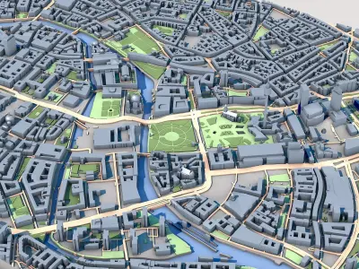 Berlin Cathedral in Germany  3D model