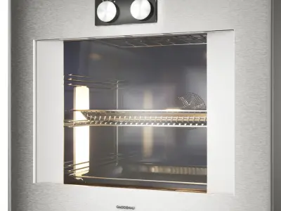 Gaggenau Oven BO420101 400 series 3D model